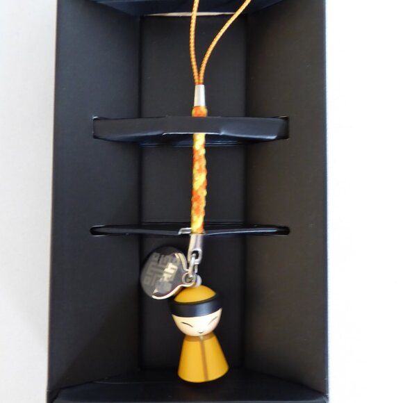 A di Alessi BRAND THE CHIN FAMILY MR. CHIN CELL PHONE CHARM (RETIRED - NEW) - Picture 2 of 6